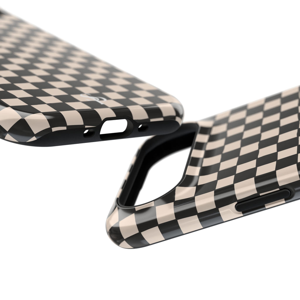 Checkerboard Impact-Resistant Case