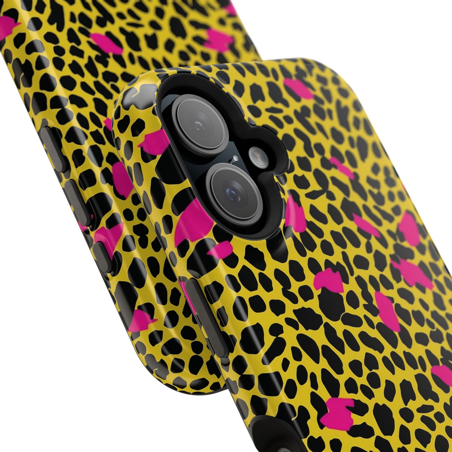 Leopard Print Impact-Resistant Phone Case