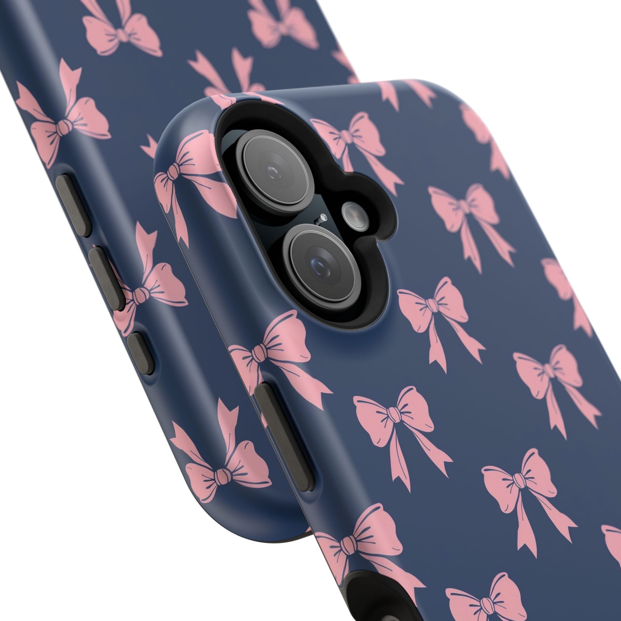 Chic Bow Impact-Resistant Phone Case