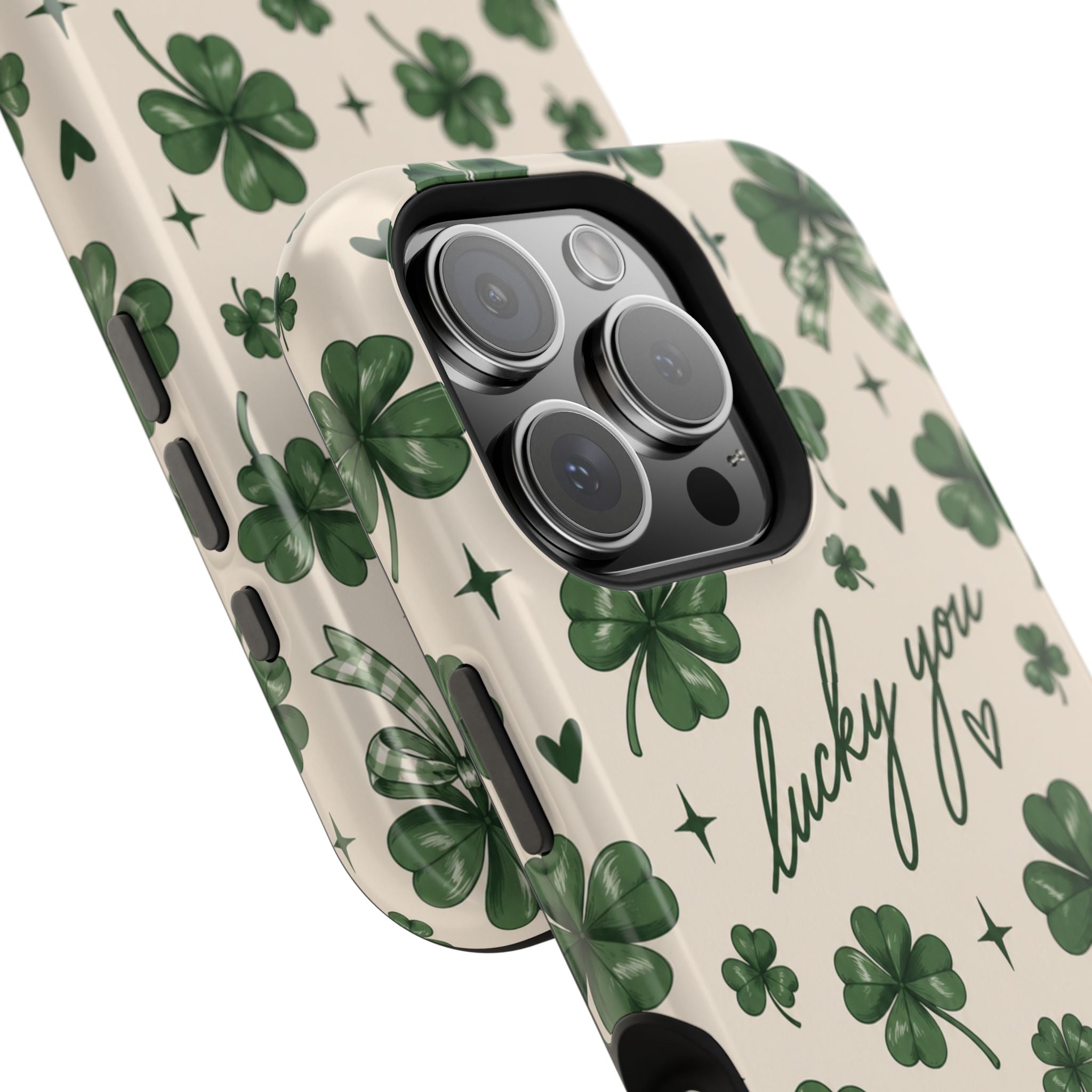 Lucky You Clover Magnetic Impact Phone Case