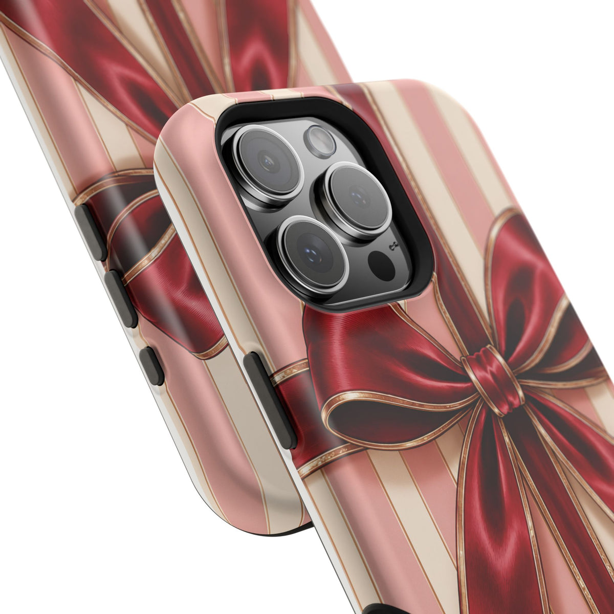 Red Bow Gift Wrap Magnetic Phone Case