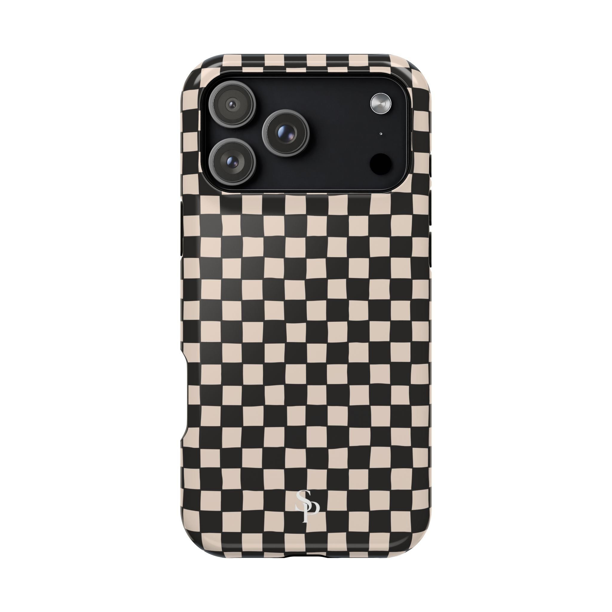 Checkerboard Impact-Resistant Case