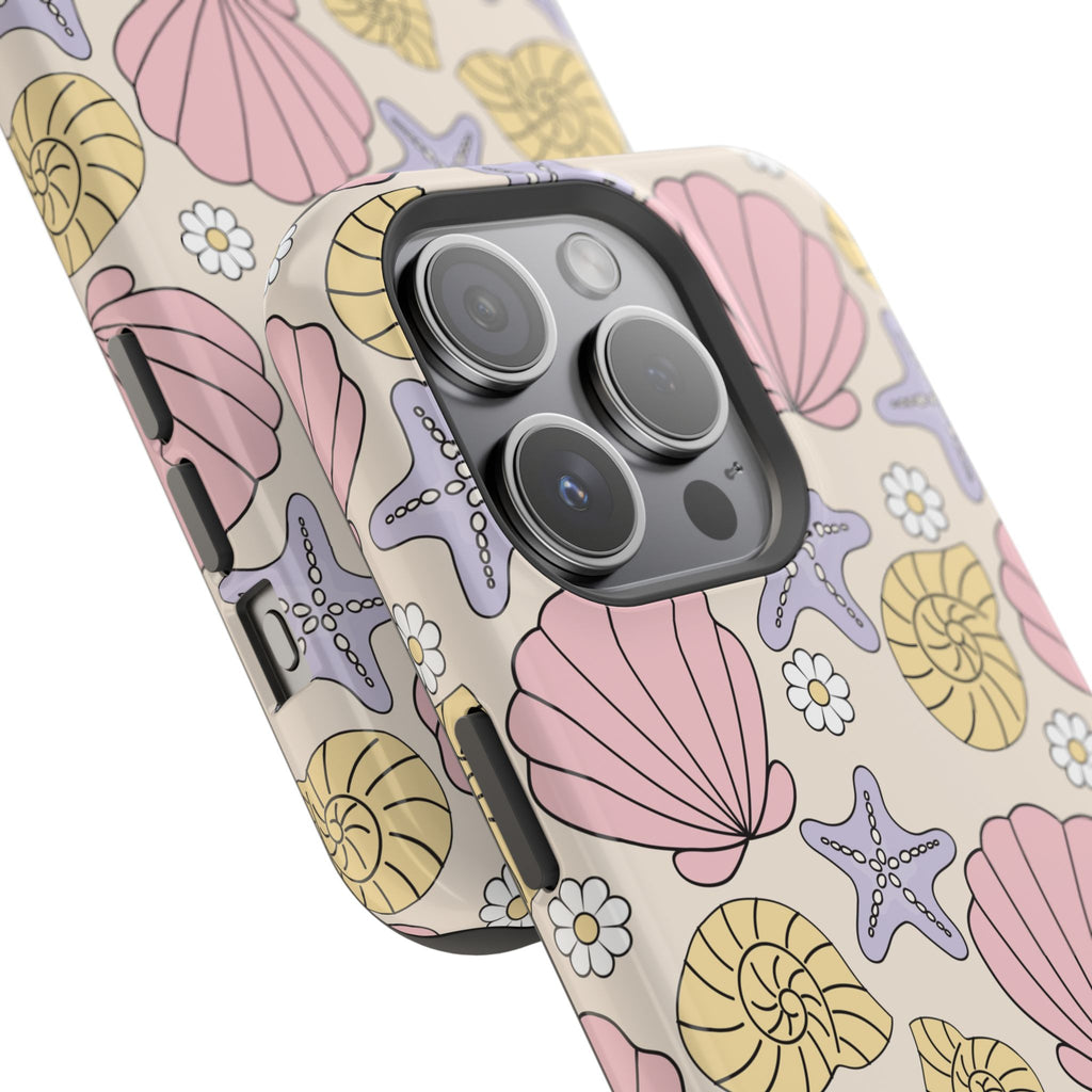 Coastal Shells Impact-Resistant Phone Case
