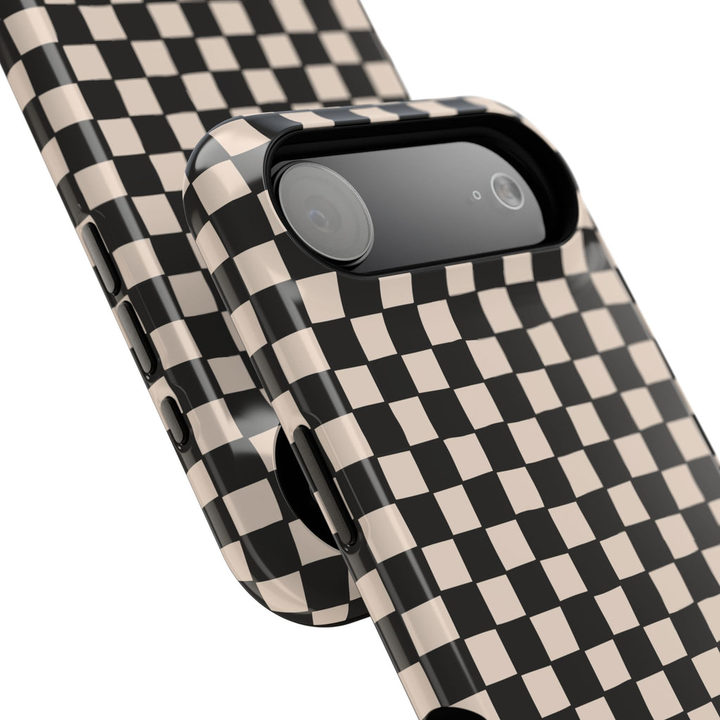 Checkerboard Impact-Resistant Case