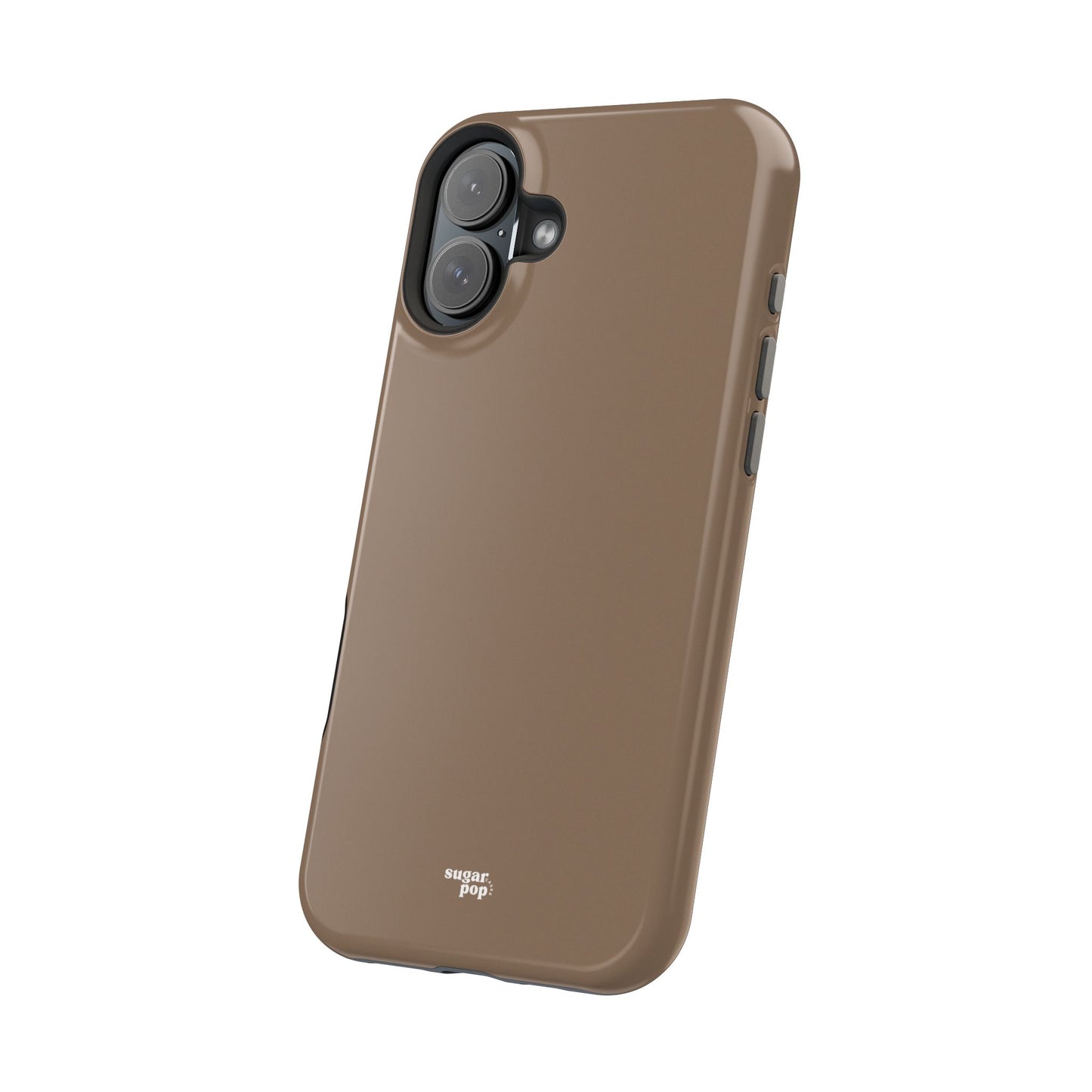 Brown Magnetic Tough Cases for Phones - Secure & Sleek Design