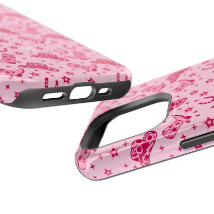 Pink Cowgirl Impact-Resistant Case