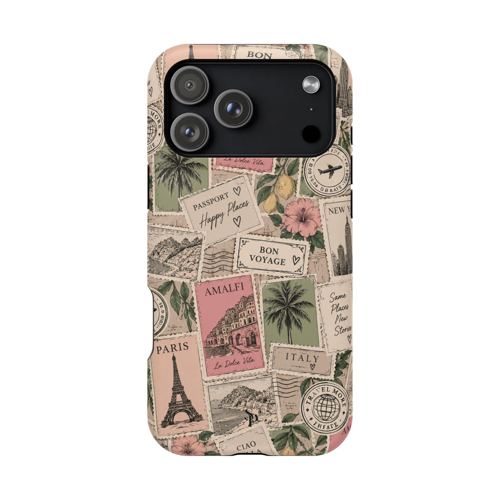 Travel Passport Stamp Magnetic Case