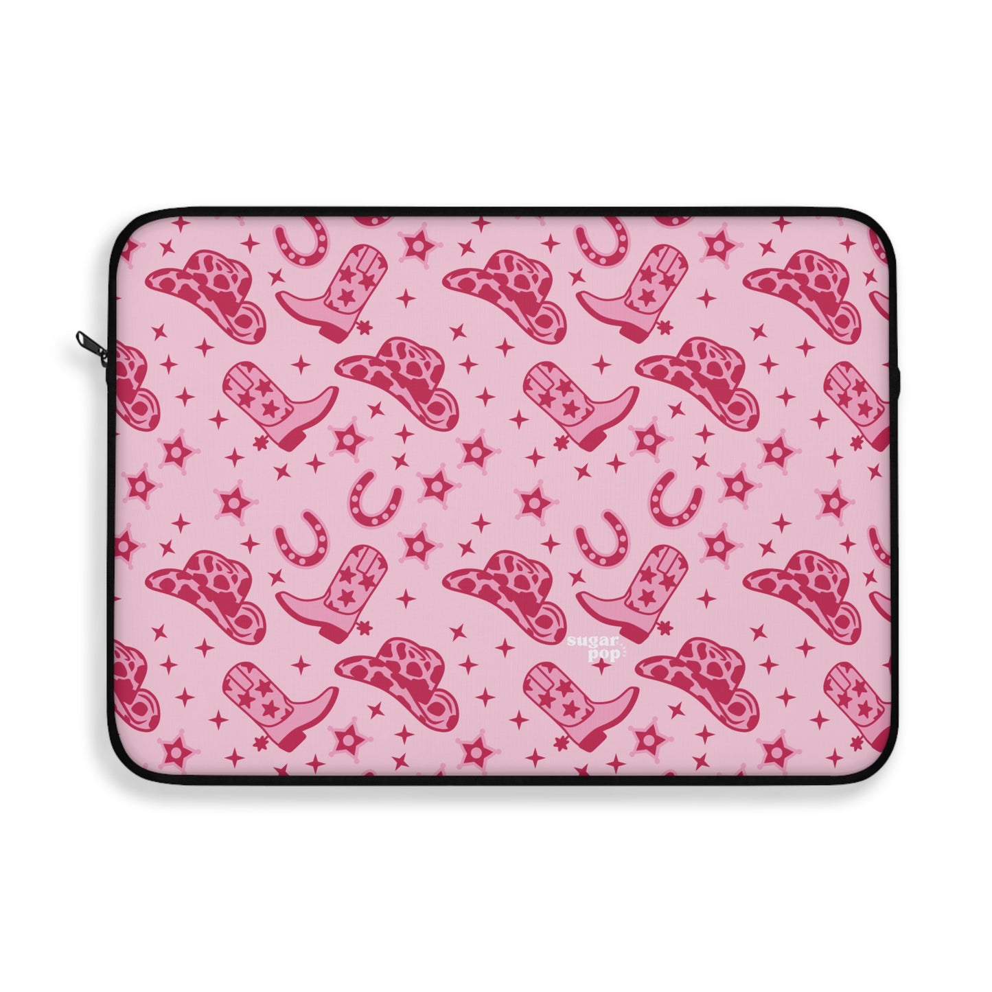 Pink Cowgirl Laptop Sleeve