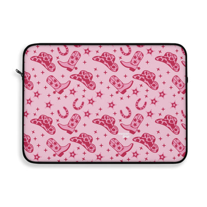 Pink Cowgirl Laptop Sleeve