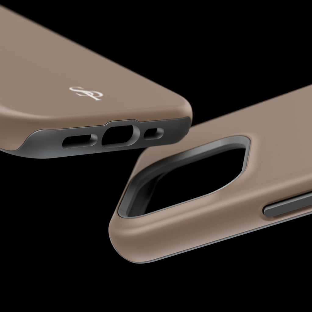 Brown Magnetic Tough Case
