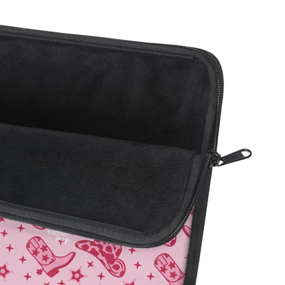 Pink Cowgirl Laptop Sleeve