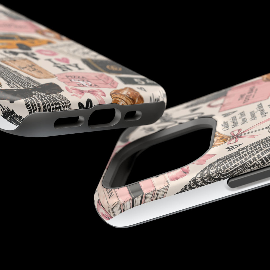 Pink New York Magnetic Phone Case