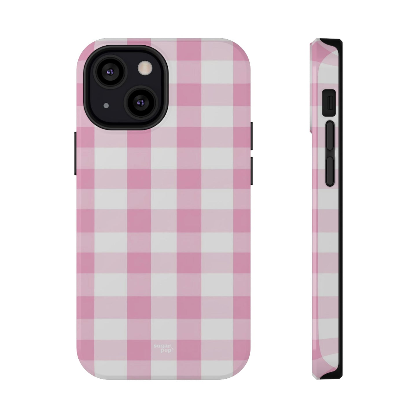 Pink Gingham Phone Case