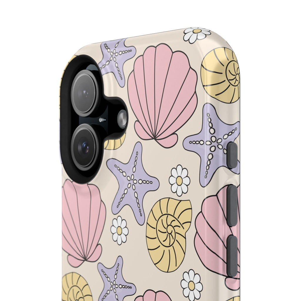 Coastal Shells Impact-Resistant Phone Case