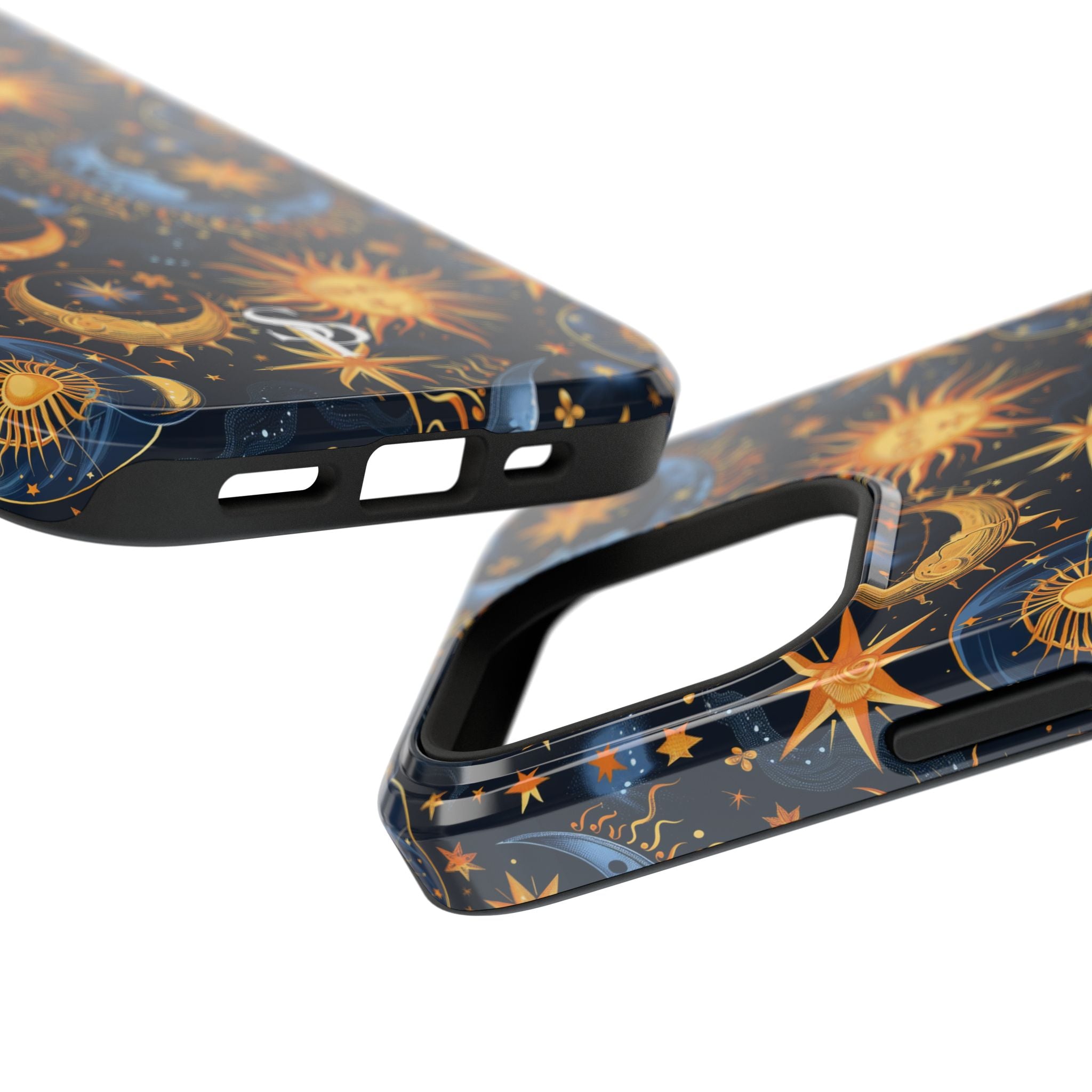Celestial Sun and Moon Impact-Resistant Phone Case