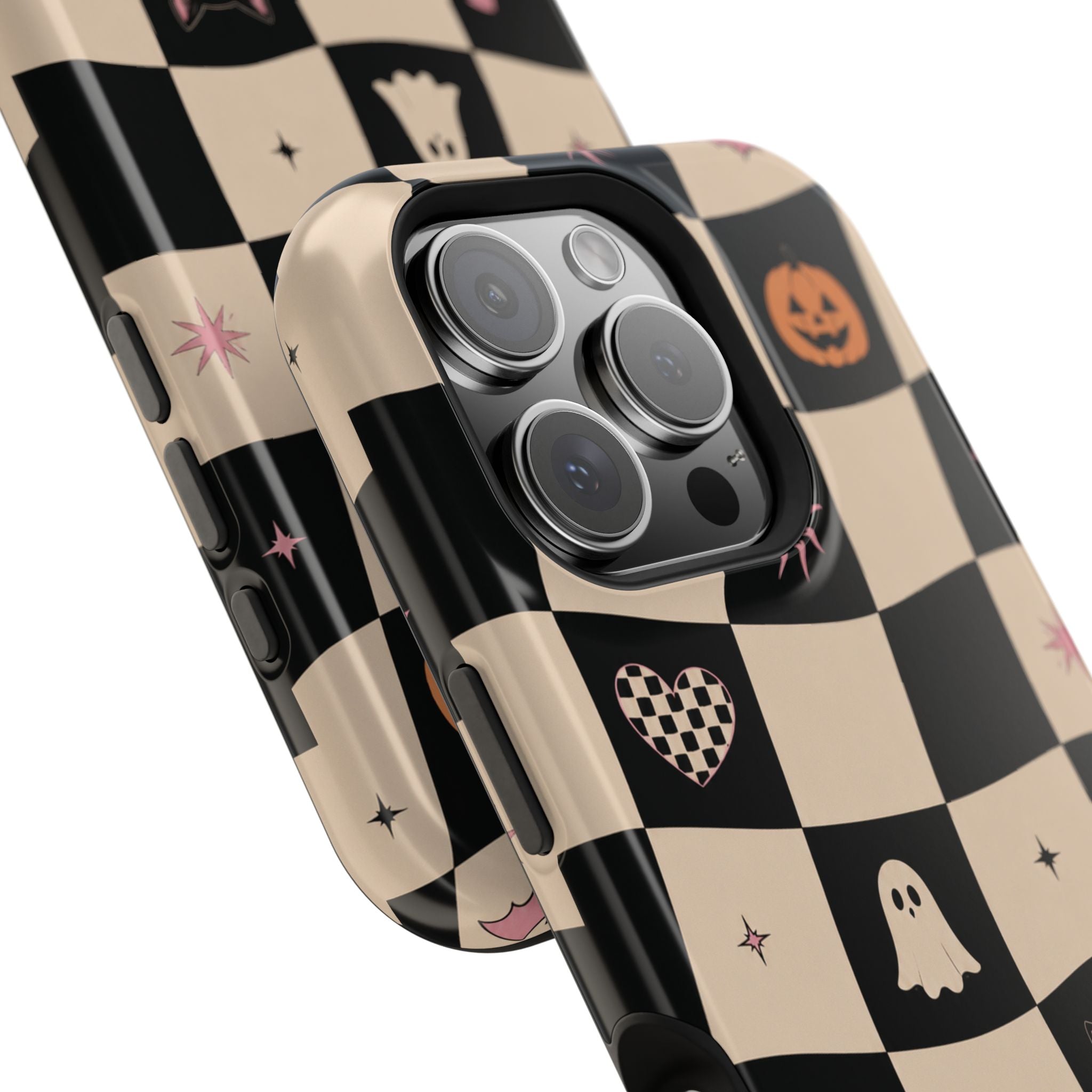 Halloween Checkerboard Magnetic Phone Case