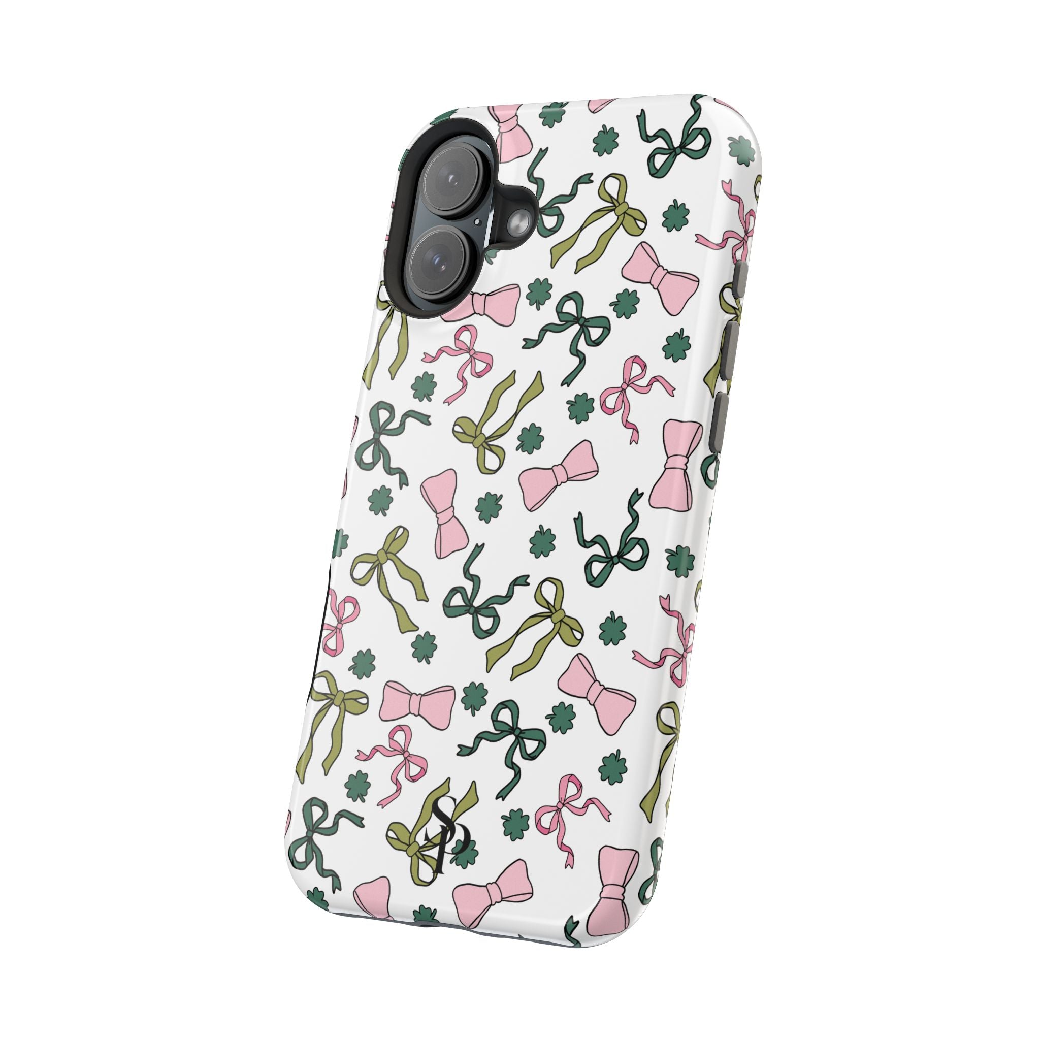 Bows and Shamrocks Magnetic Phone Case