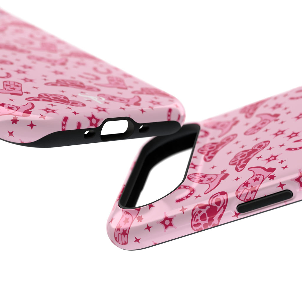 Pink Cowgirl Impact-Resistant Case