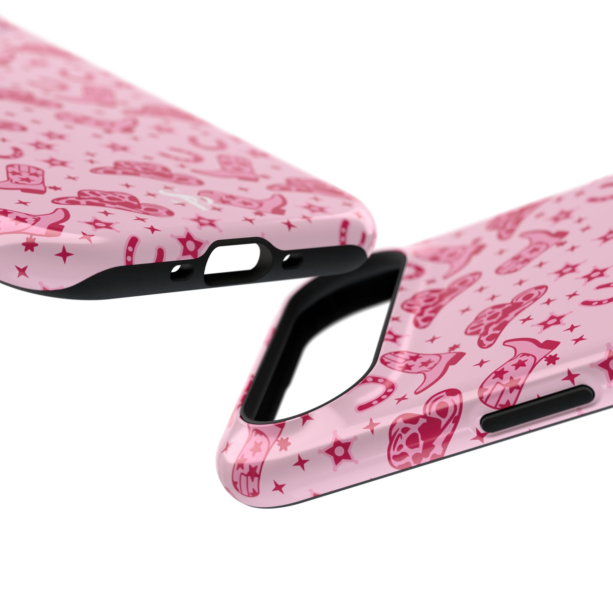 Pink Cowgirl Impact-Resistant Case