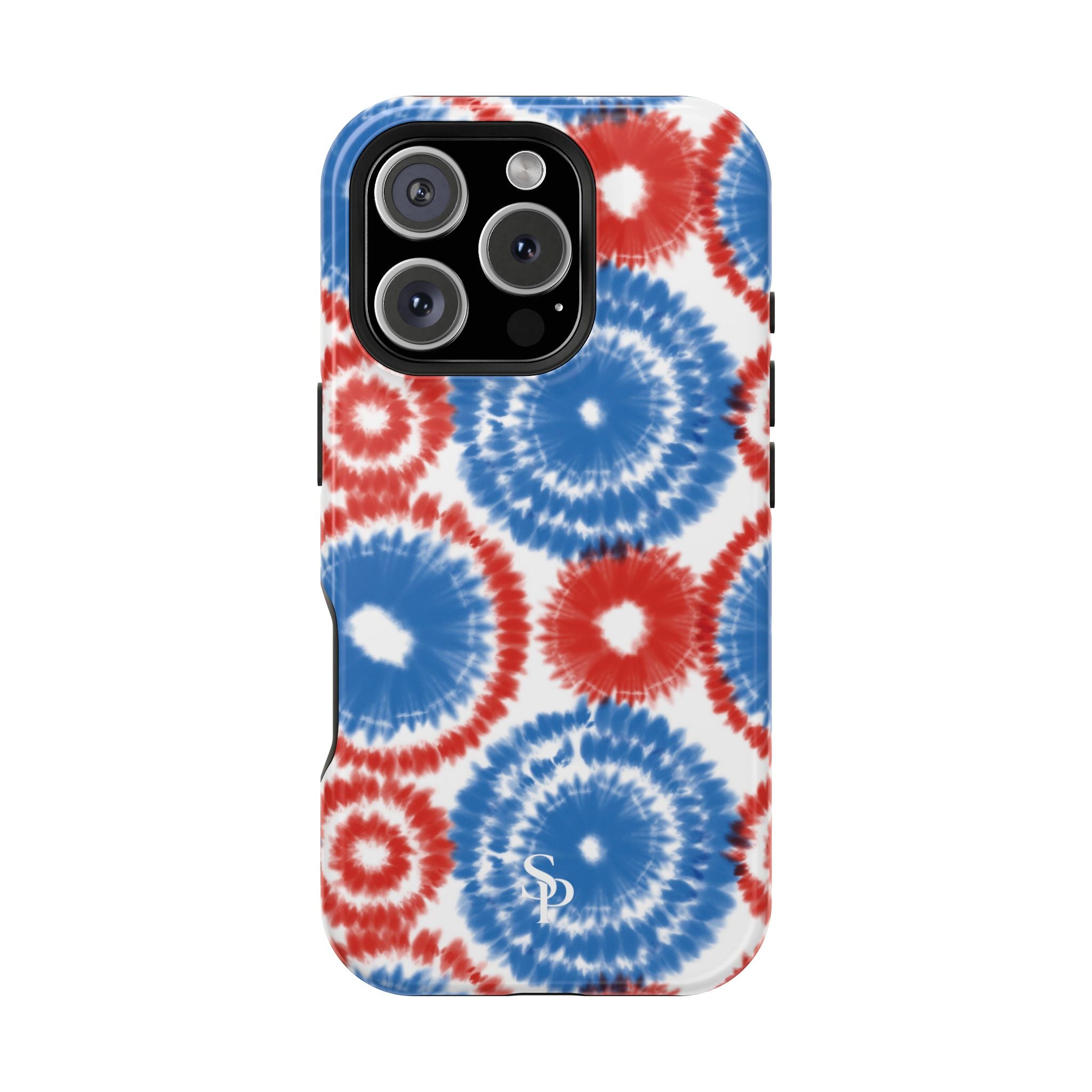 Patriotic Tie Dye Impact Resistant Phone Case