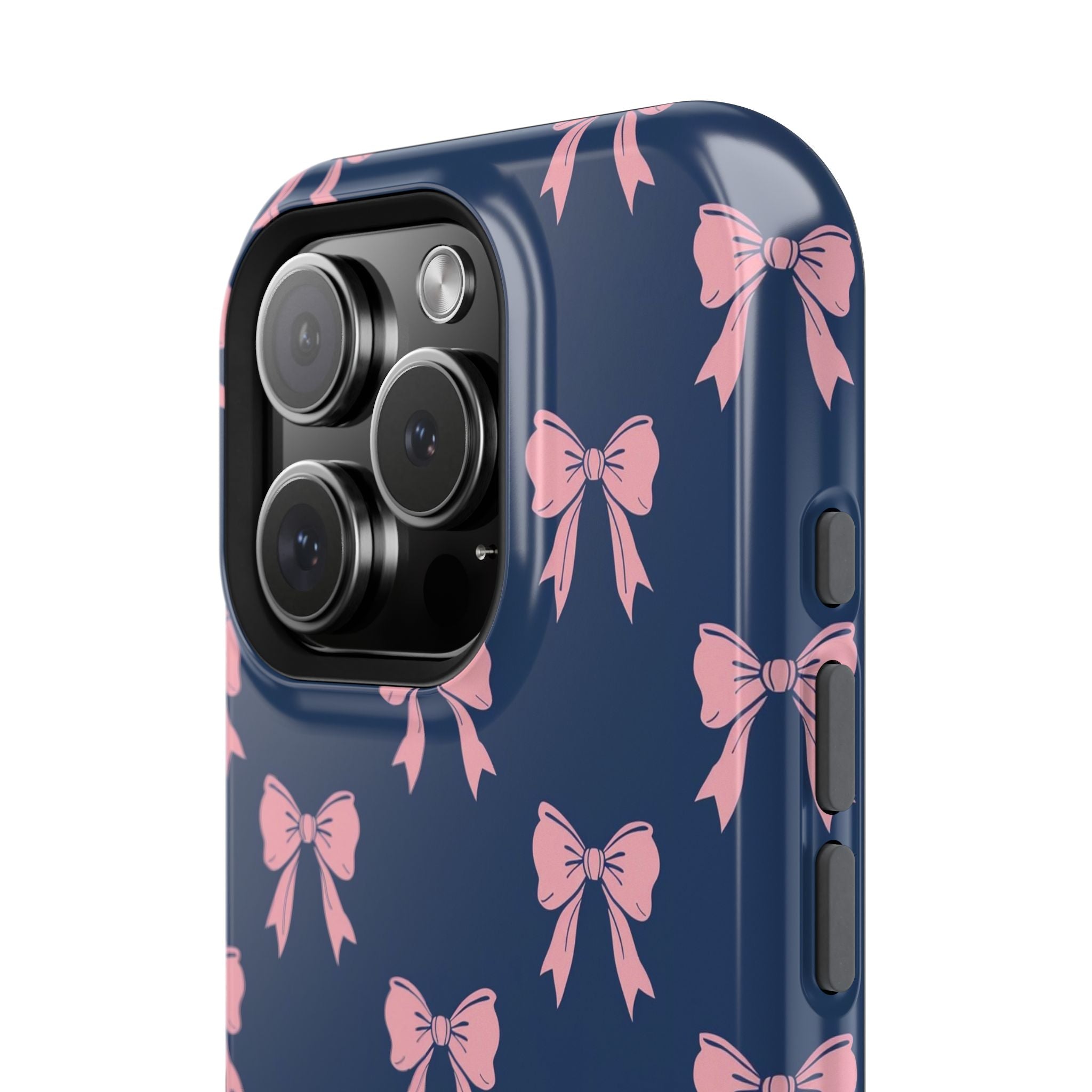 Chic Bow Impact-Resistant Phone Case