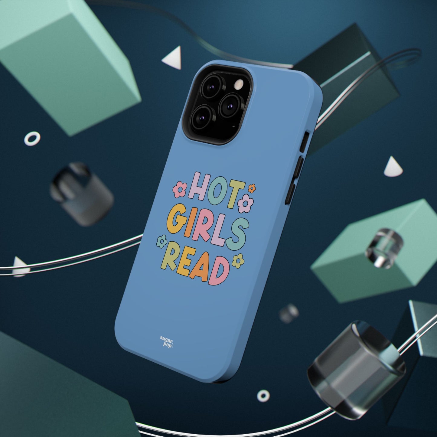 Hot Girls Read Impact-Resistant Phone Case - Design for Book Lovers