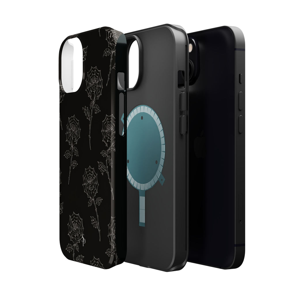 Web of Roses Magnetic Impact-Resistant Phone Case