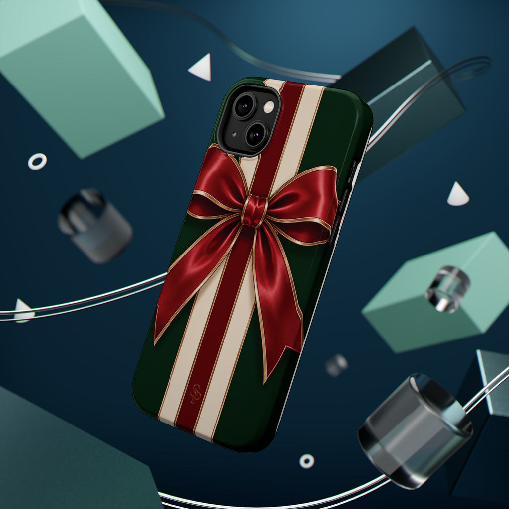 Christmas Gift Bow Magnetic Phone Case