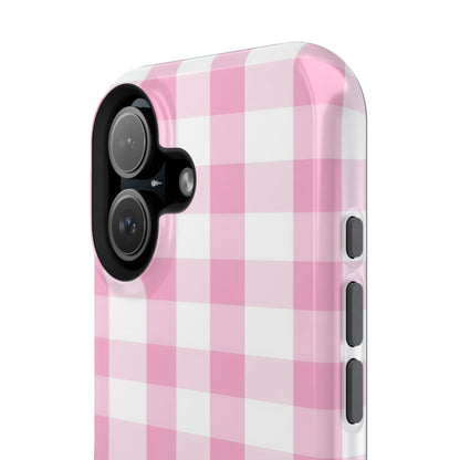 Pink Gingham Phone Case