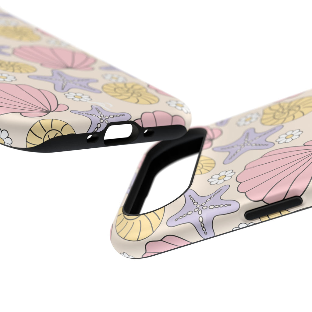 Coastal Shells Impact-Resistant Phone Case