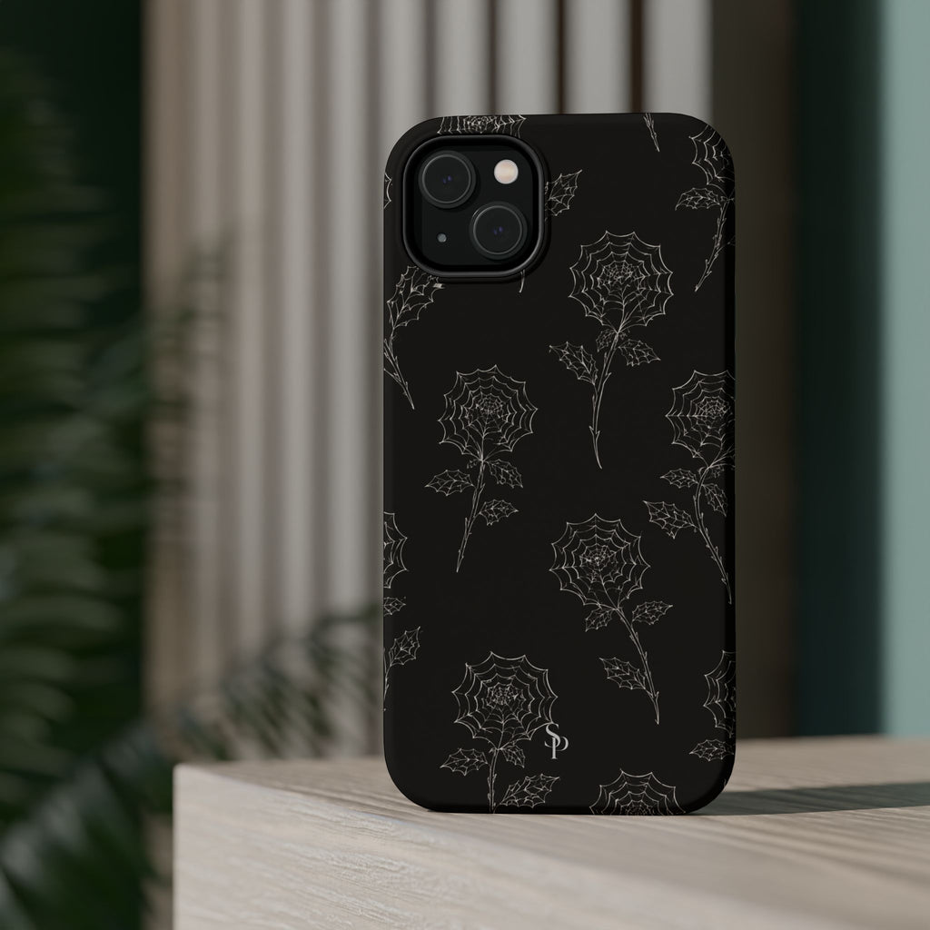 Web of Roses Magnetic Impact-Resistant Phone Case