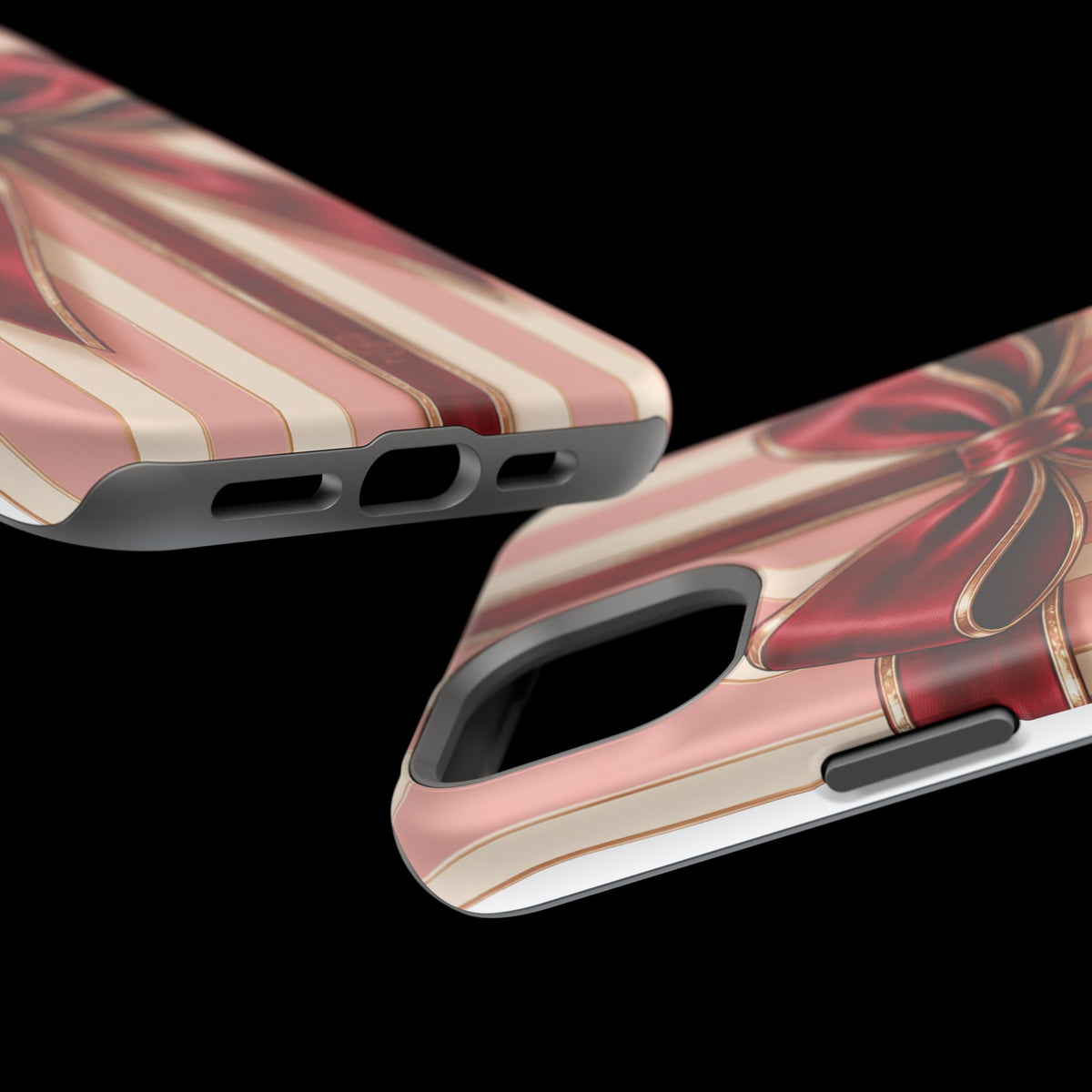 Red Bow Gift Wrap Magnetic Phone Case