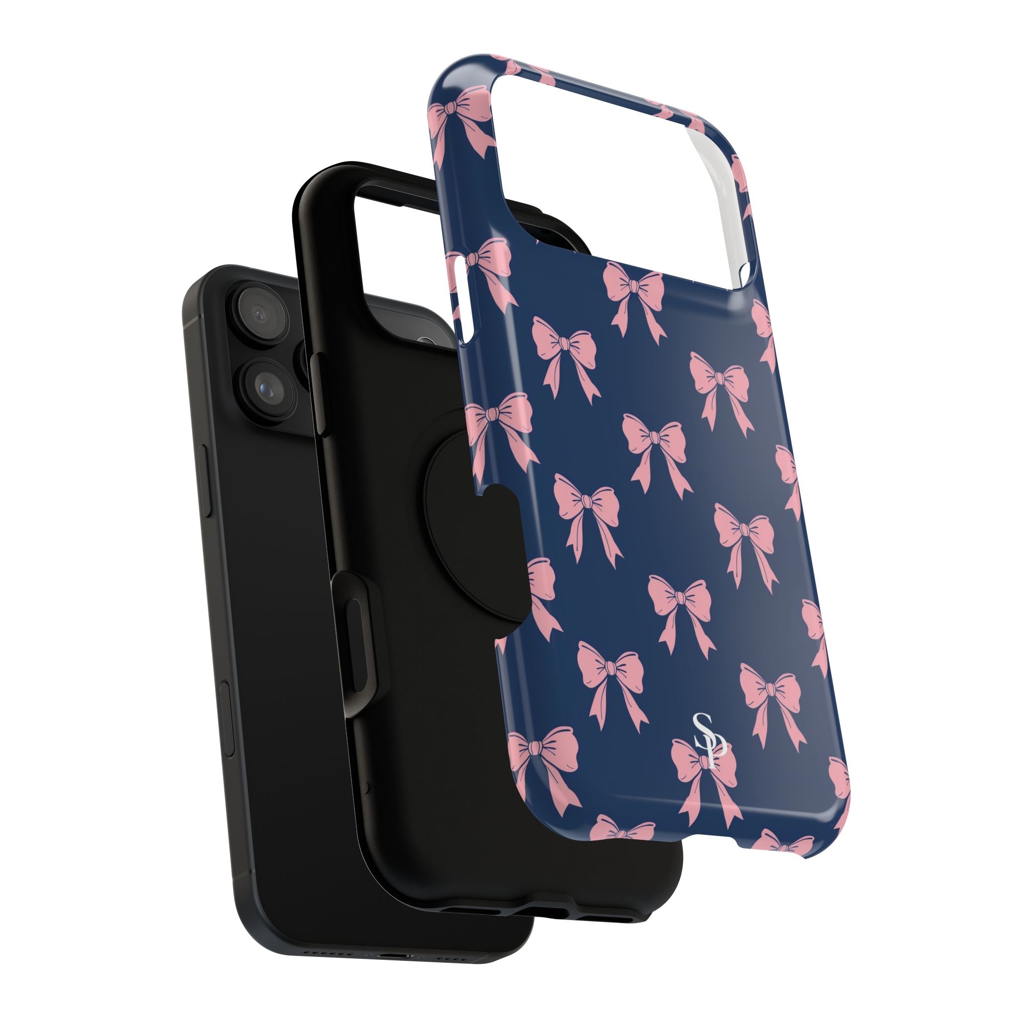 Chic Bow Impact-Resistant Phone Case