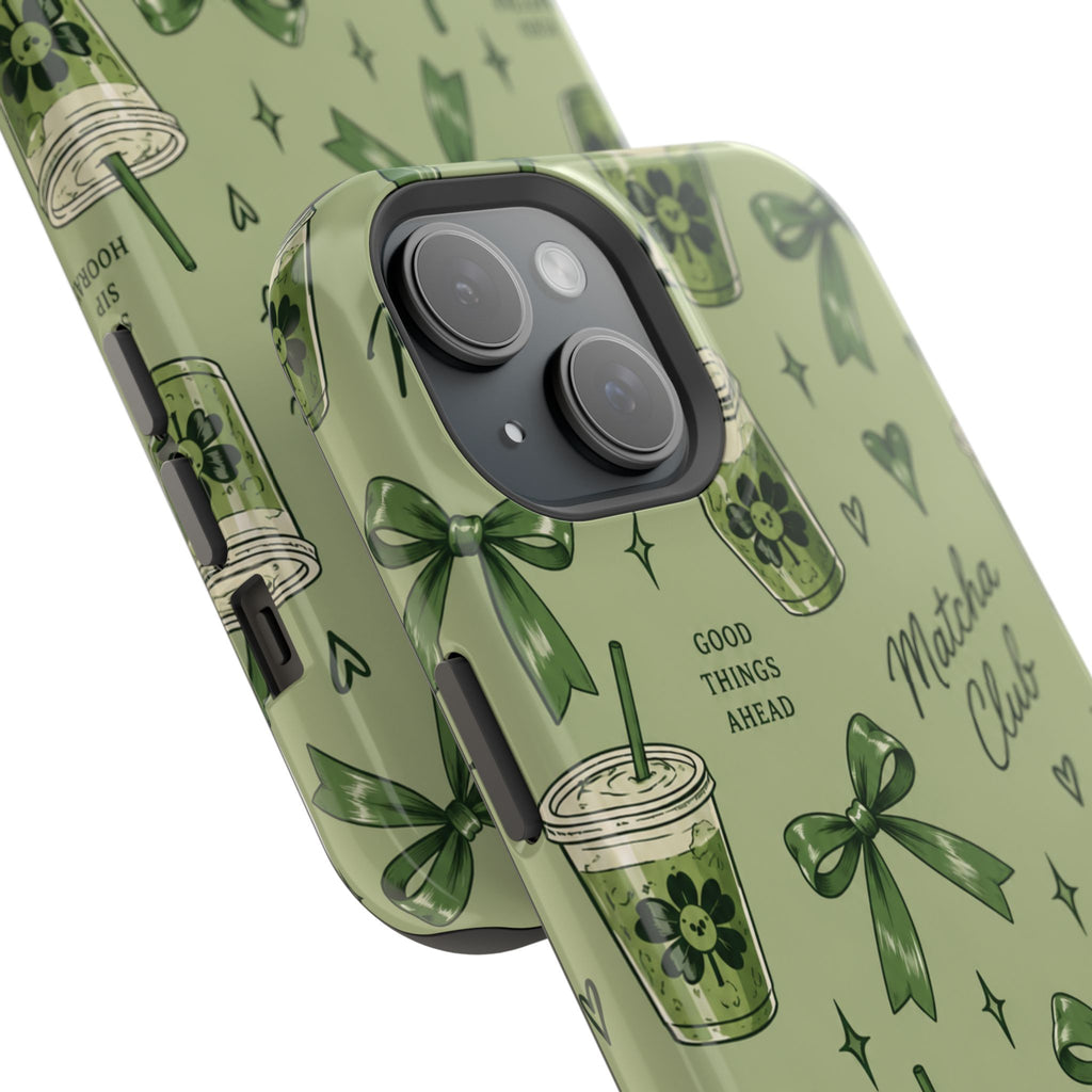 Matcha Club Magnetic Impact-Resistant Case