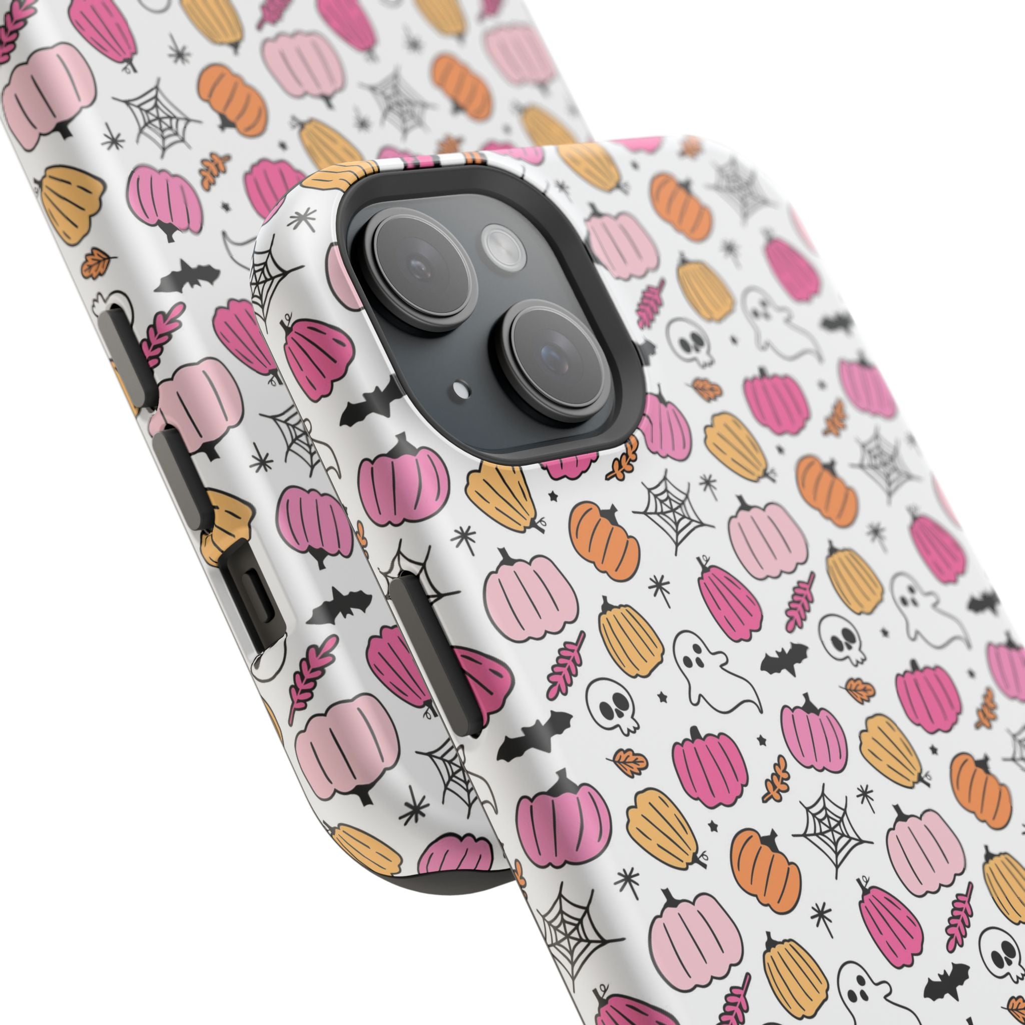 Pink Halloween Impact-Resistant Cases