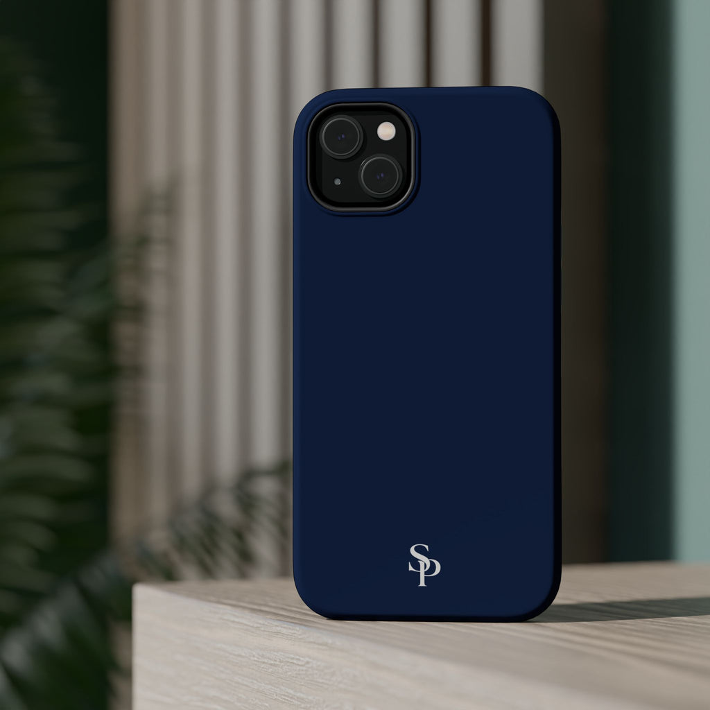 Navy Magnetic Tough Cases for Phones - Secure & Sleek Design