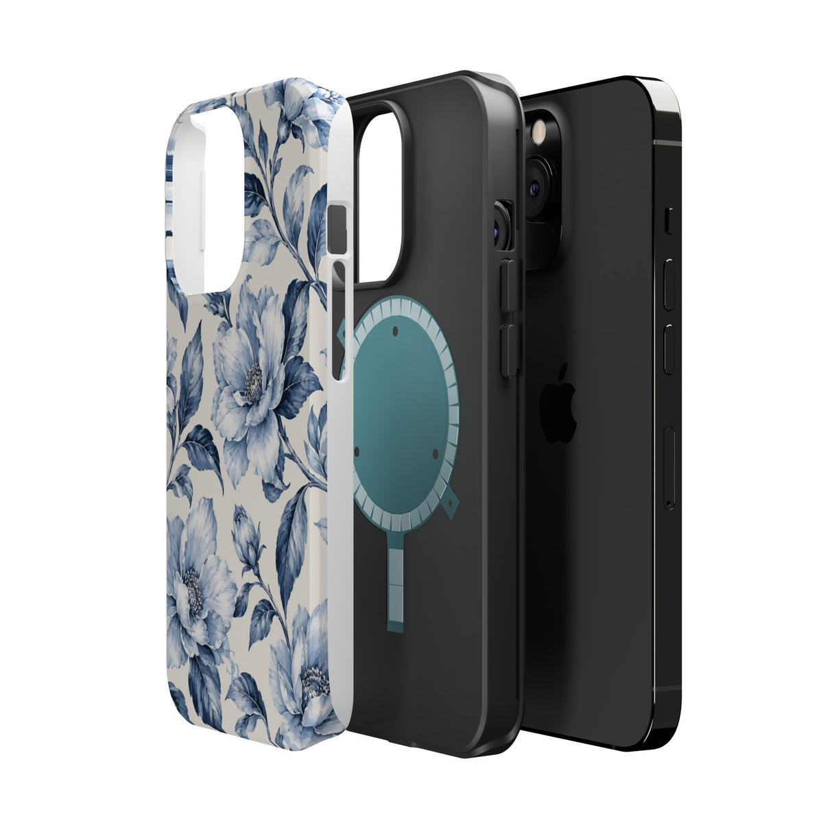 Glacier Floral Magnetic Phone Case