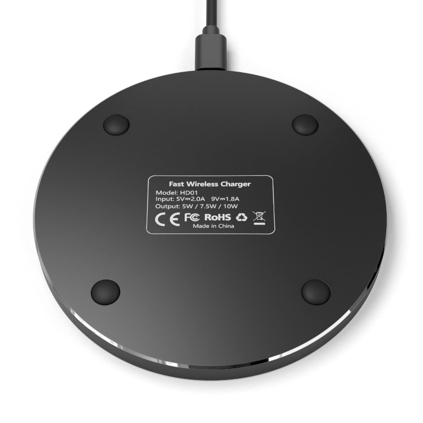 Girl Power Wireless Charger - Fast Charging Pad for Empowered Individuals