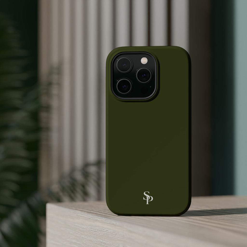 Olive Magnetic Tough Cases for Phones - Secure & Sleek Design