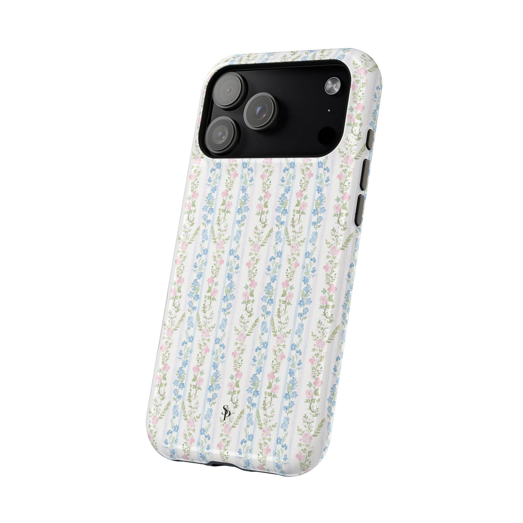 Pastel Floral Pattern Magnetic Tough Case