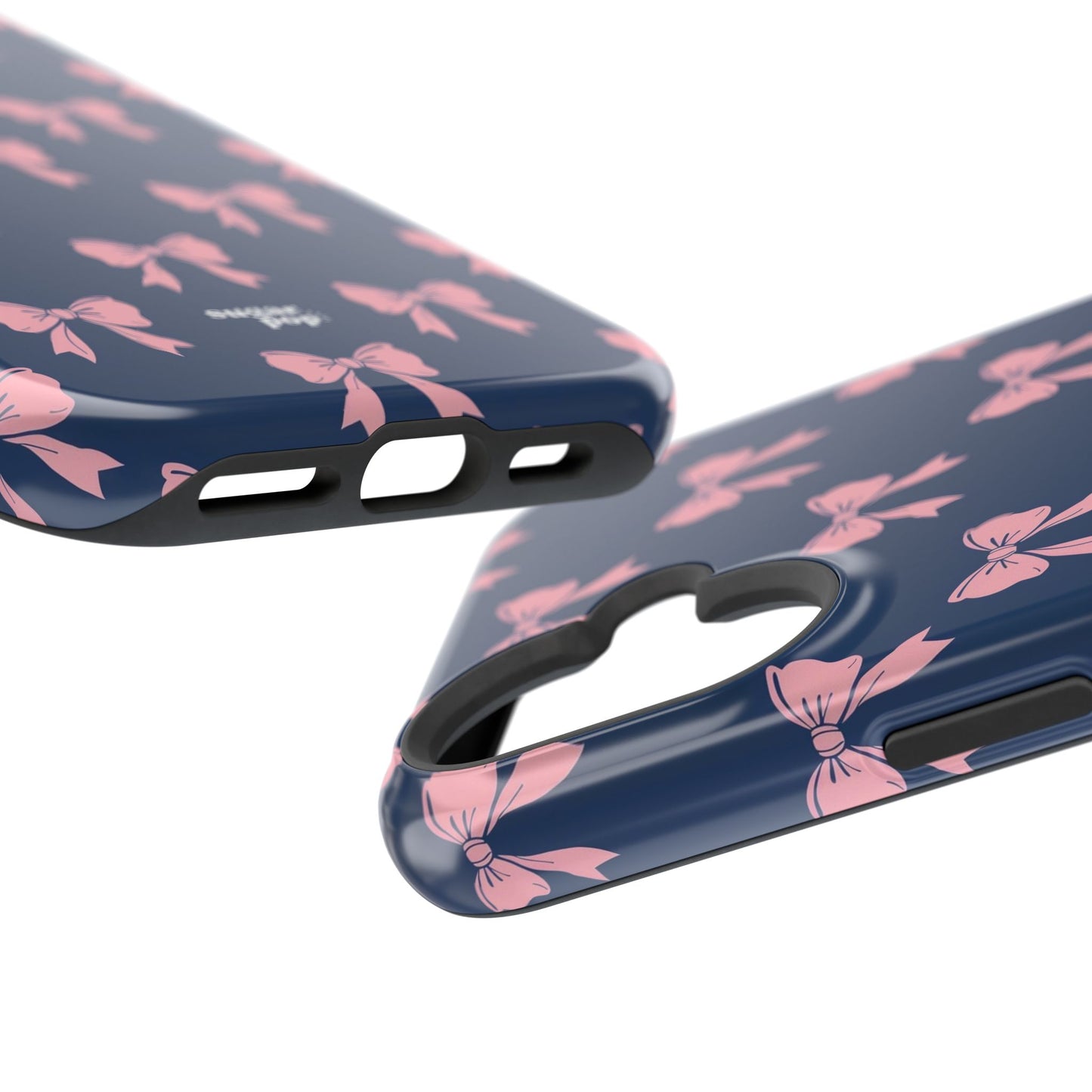 Chic Bow Impact-Resistant Phone Case