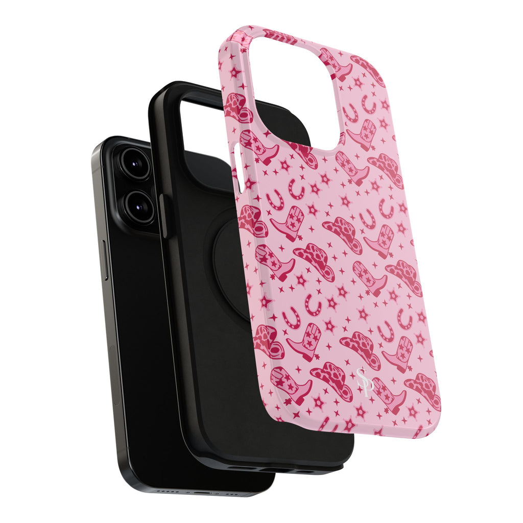 Pink Cowgirl Impact-Resistant Case