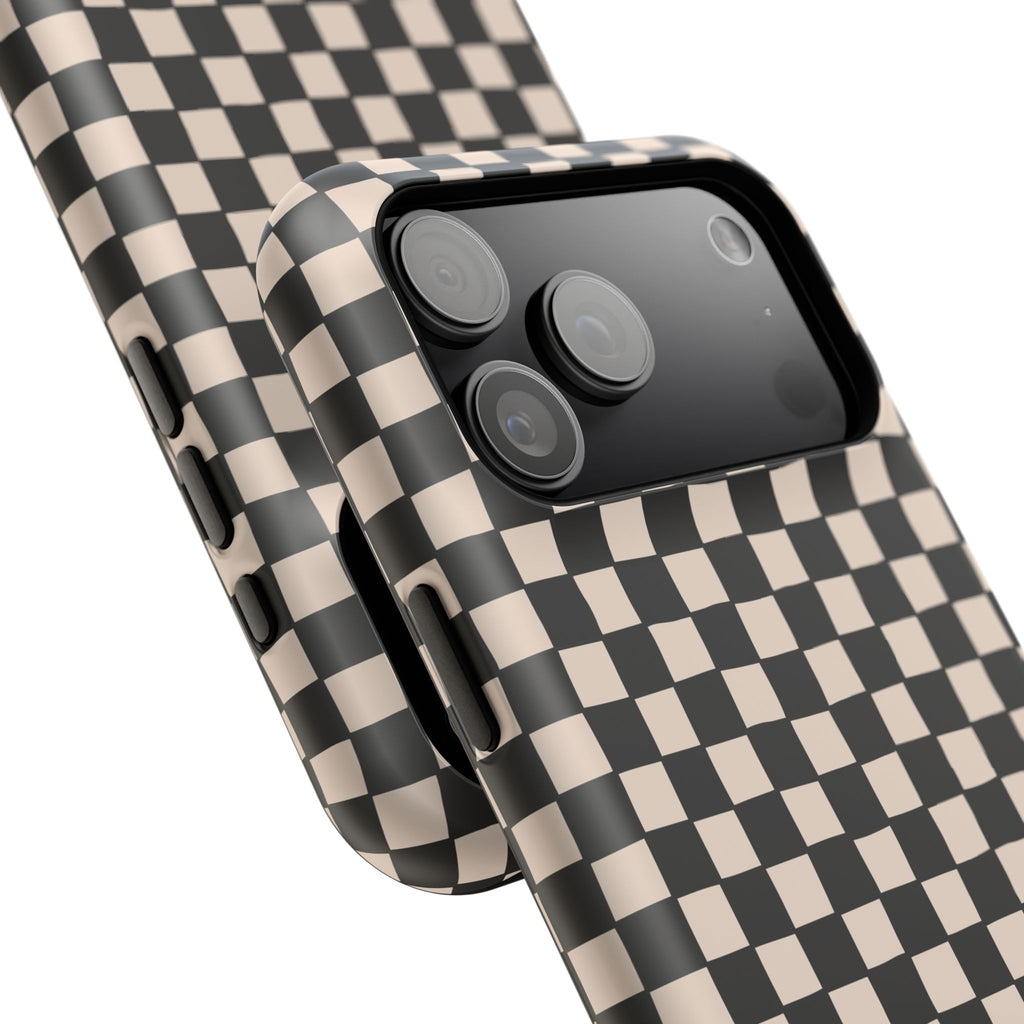 Checkerboard Impact-Resistant Case