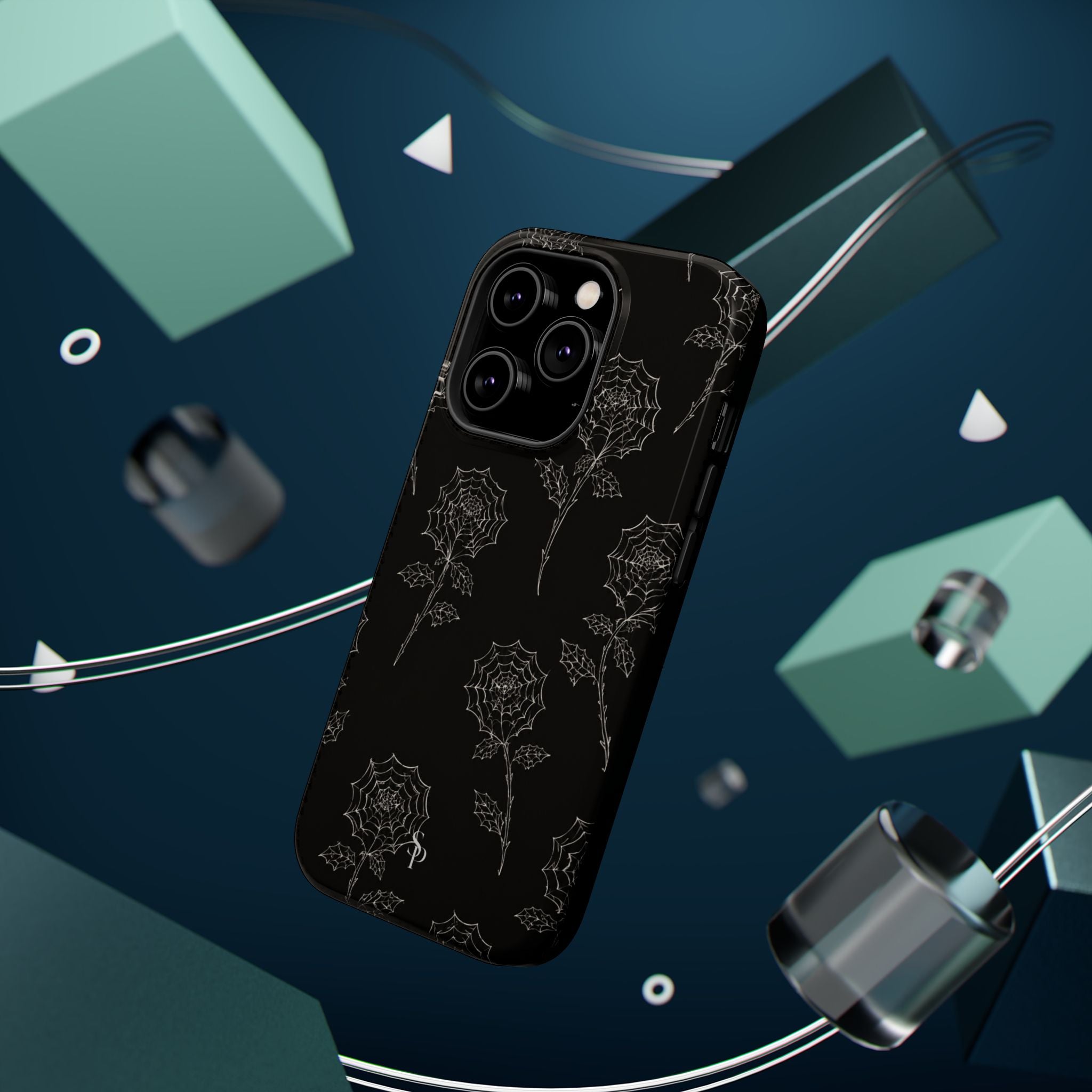 Web of Roses Magnetic Impact-Resistant Phone Case