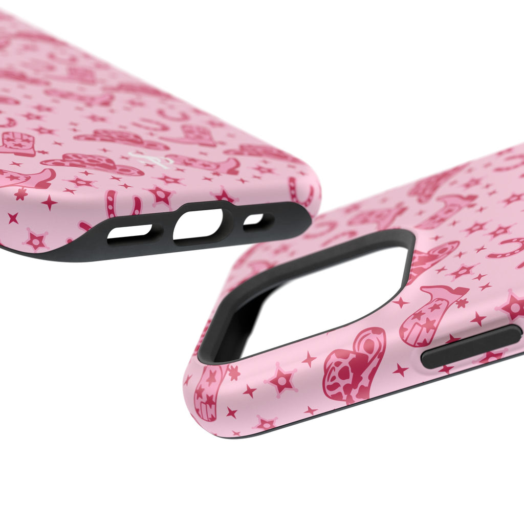 Pink Cowgirl Impact-Resistant Case