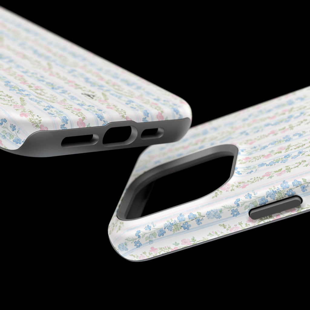 Pastel Floral Pattern Magnetic Tough Case