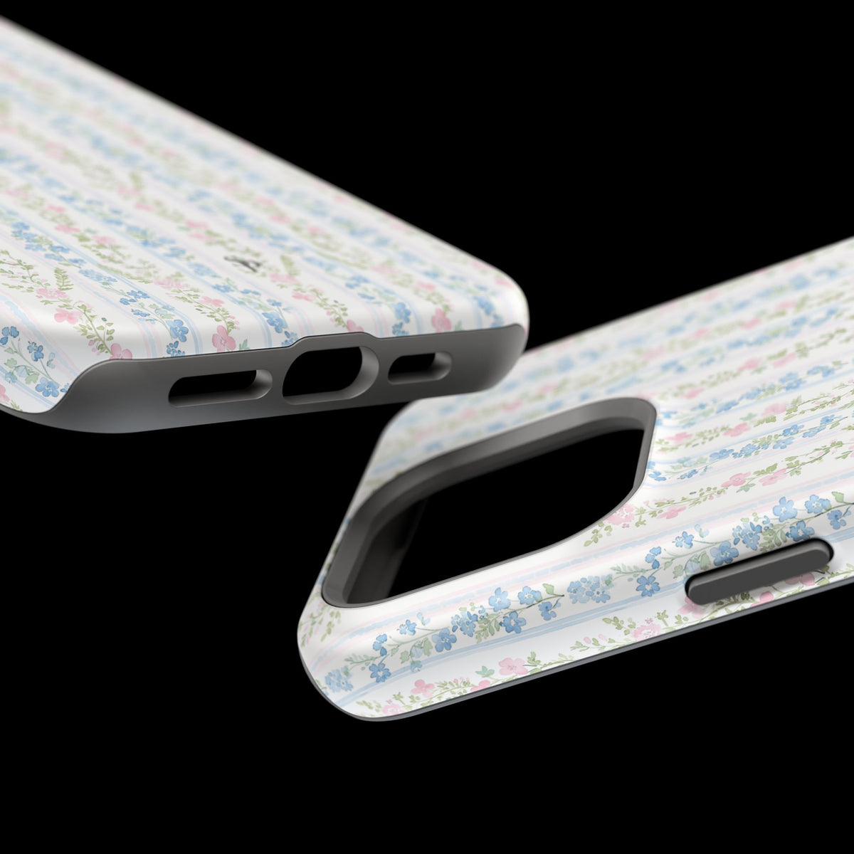 Pastel Floral Pattern Magnetic Tough Case