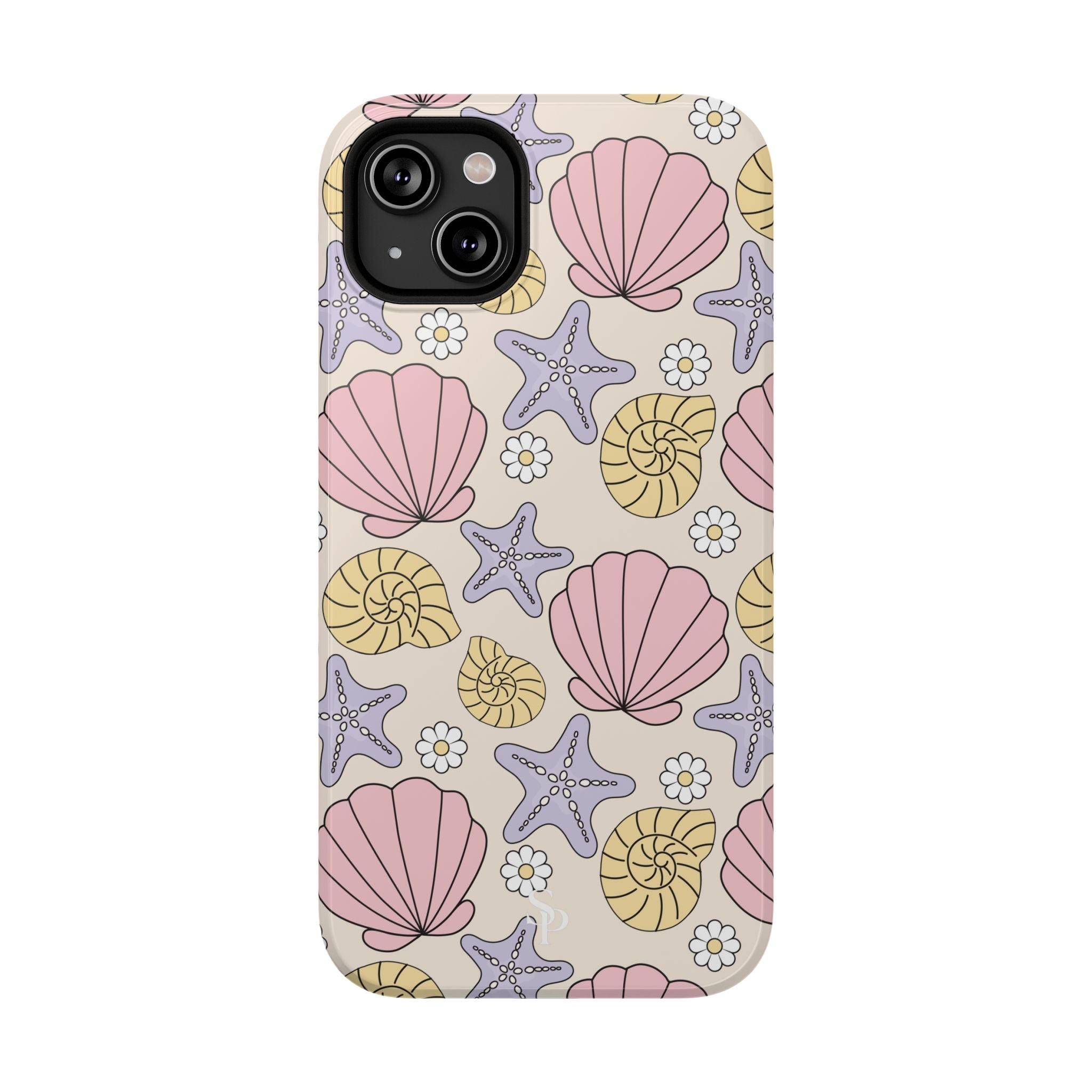 Coastal Shells Impact-Resistant Phone Case