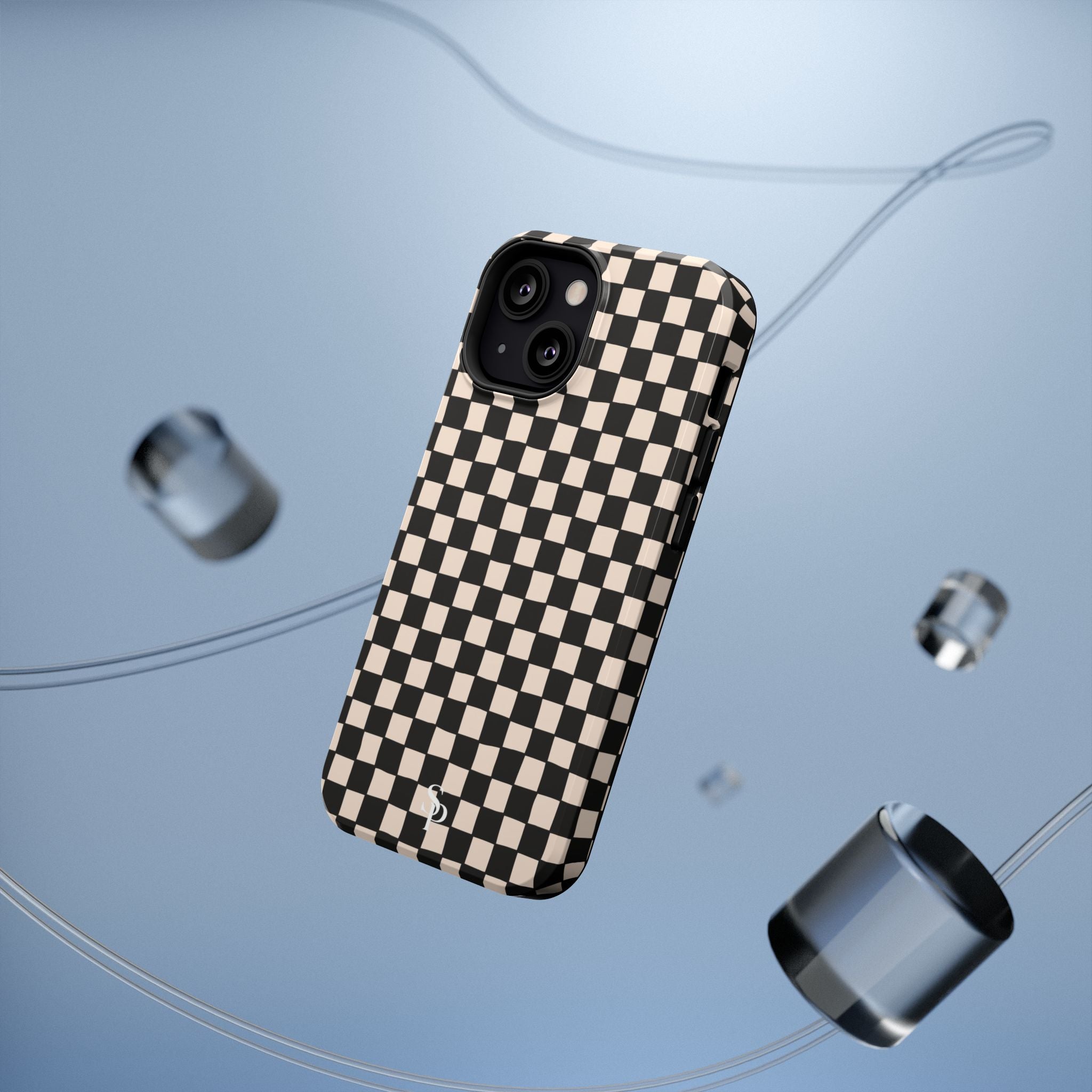 Checkerboard Impact-Resistant Case