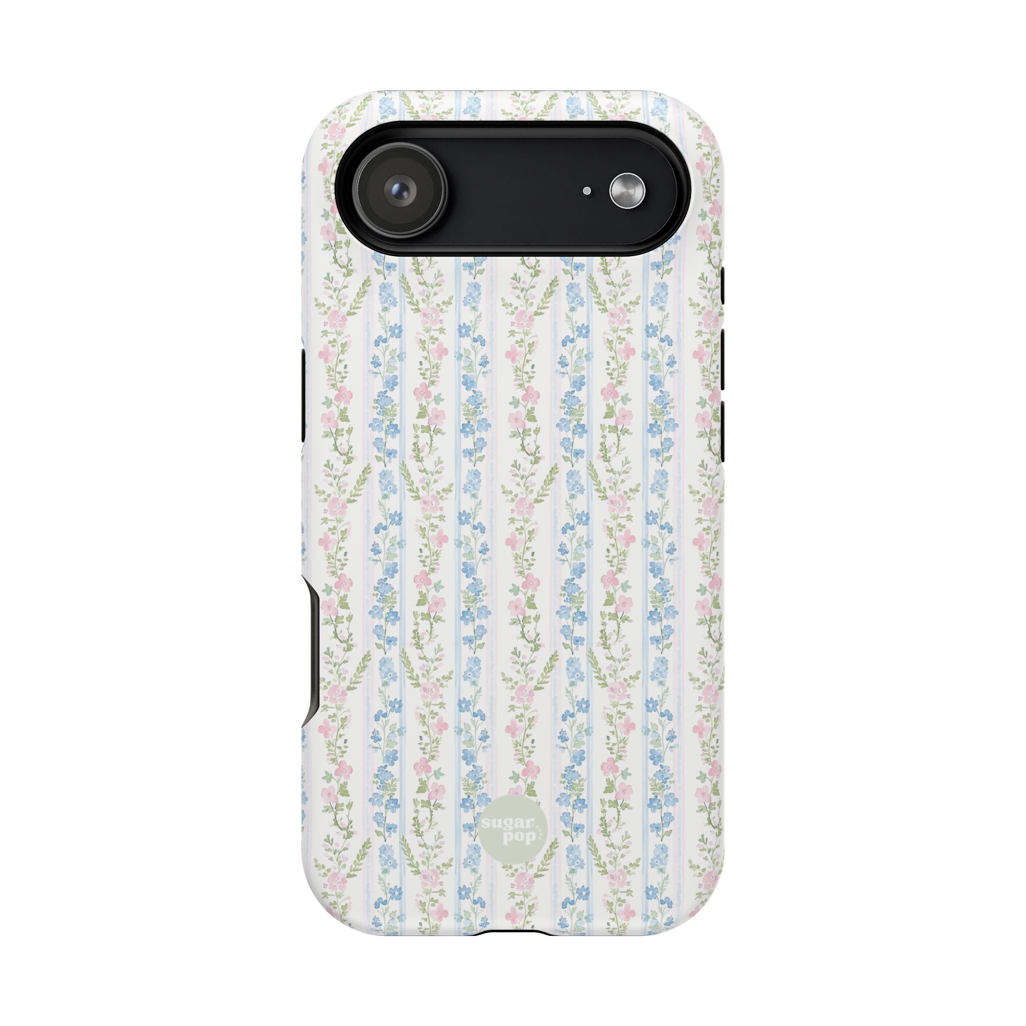 Pastel Floral Pattern Magnetic Tough Case